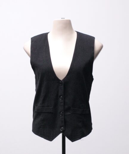 [P/M] Colete de camurça vintage importado da Coreia