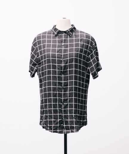 [M/G] Camisa de botões xadrez